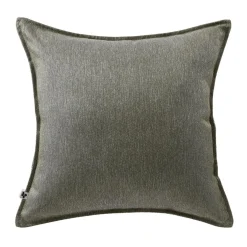 L'effet papillon Housse de coussin extérieur carrée (60 x 60 cm) Naia Vert nénuphar Vert mousse Hot