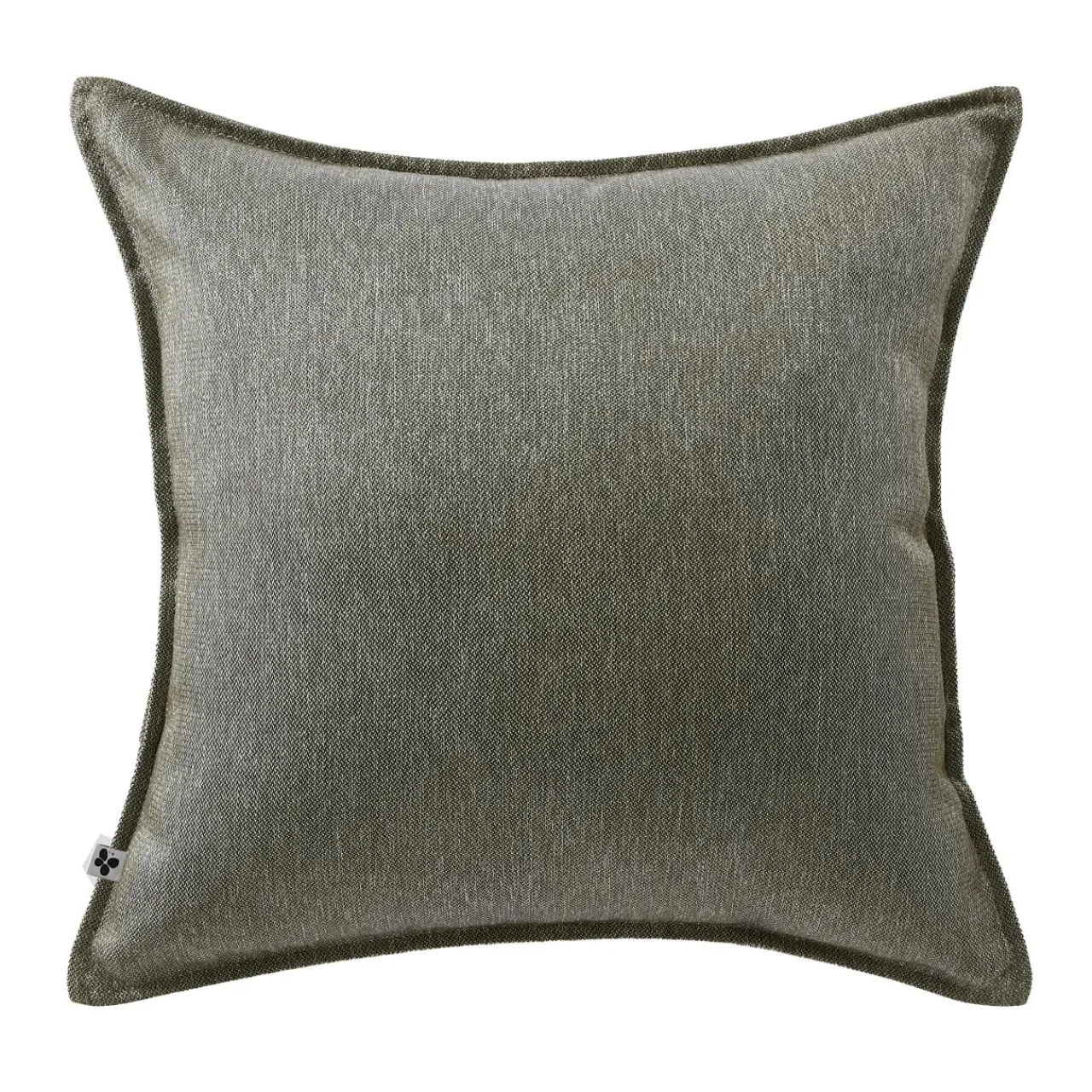 L'effet papillon Housse de coussin extérieur carrée (60 x 60 cm) Naia Vert nénuphar Vert mousse Hot