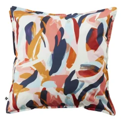 L'effet papillon Housse de coussin extérieur carrée (60 x 60 cm) Julianne Multicolore