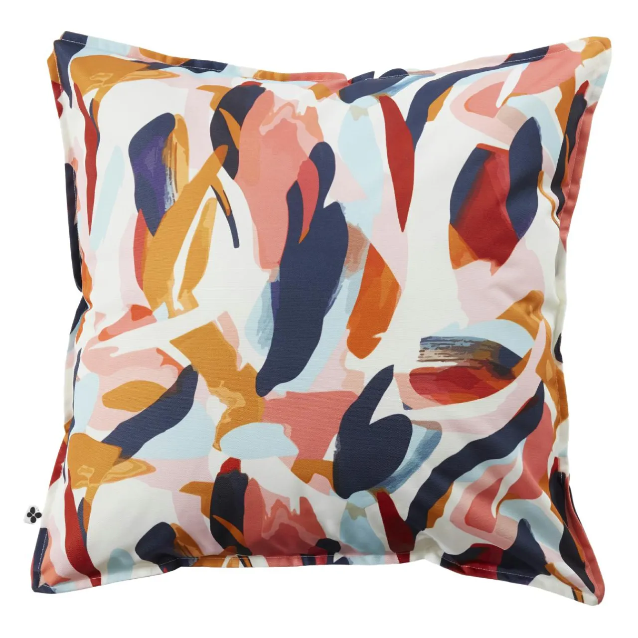 L'effet papillon Housse de coussin extérieur carrée (60 x 60 cm) Julianne Multicolore