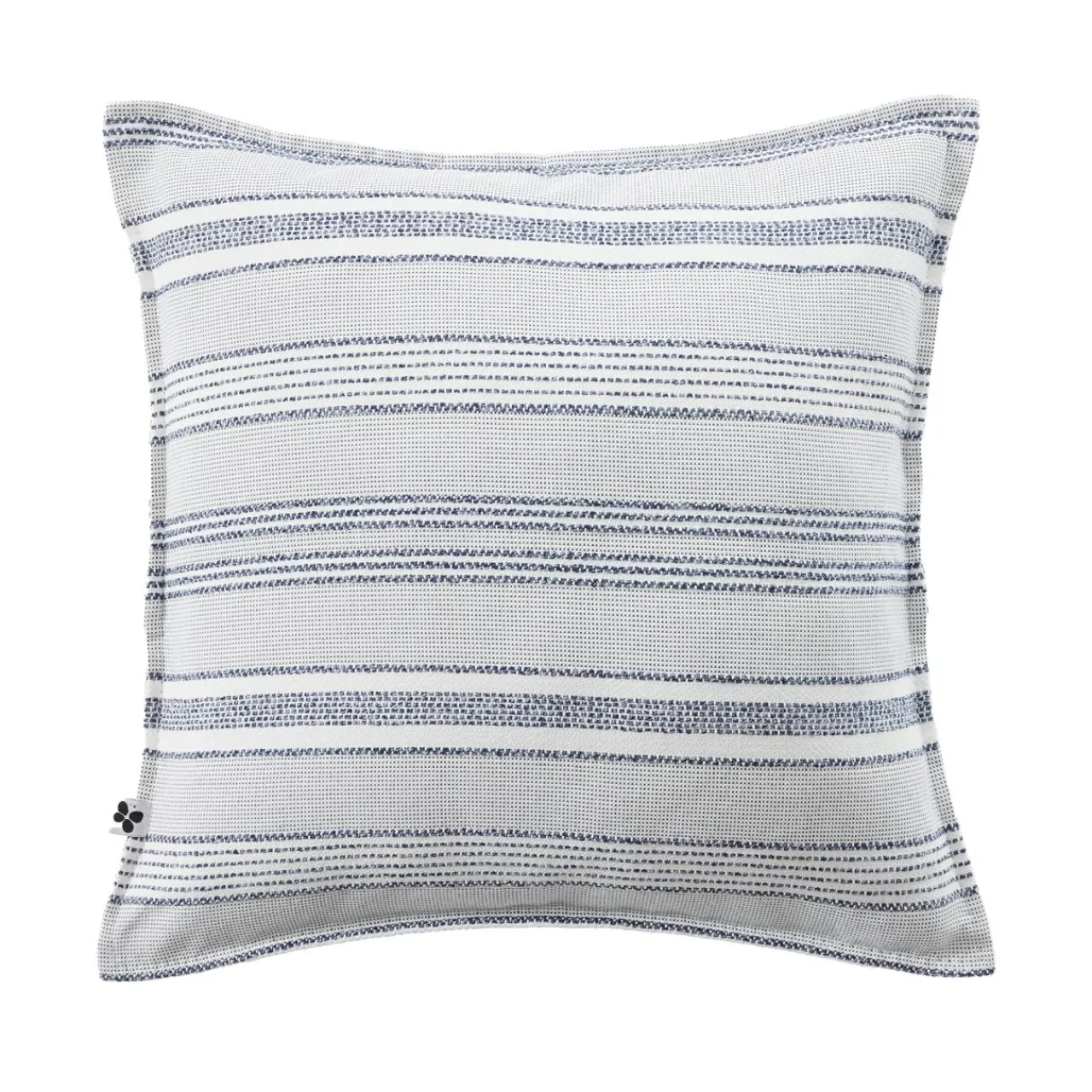 L'effet papillon Housse de coussin extérieur carrée (45 x 45 cm) Doris Bleu nuit