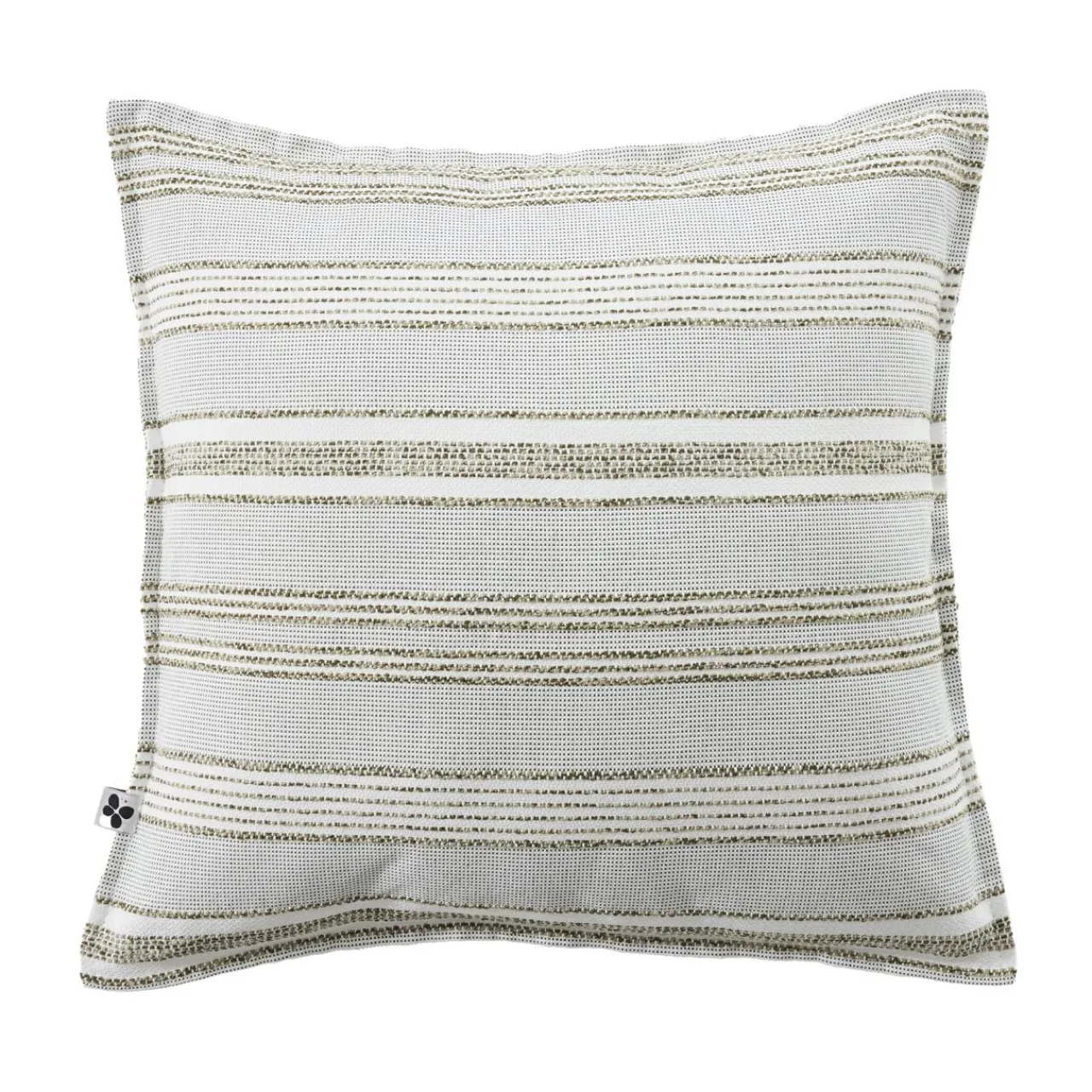 L'effet papillon Housse de coussin extérieur carrée (45 x 45 cm) Doris nénuphar Vert Discount