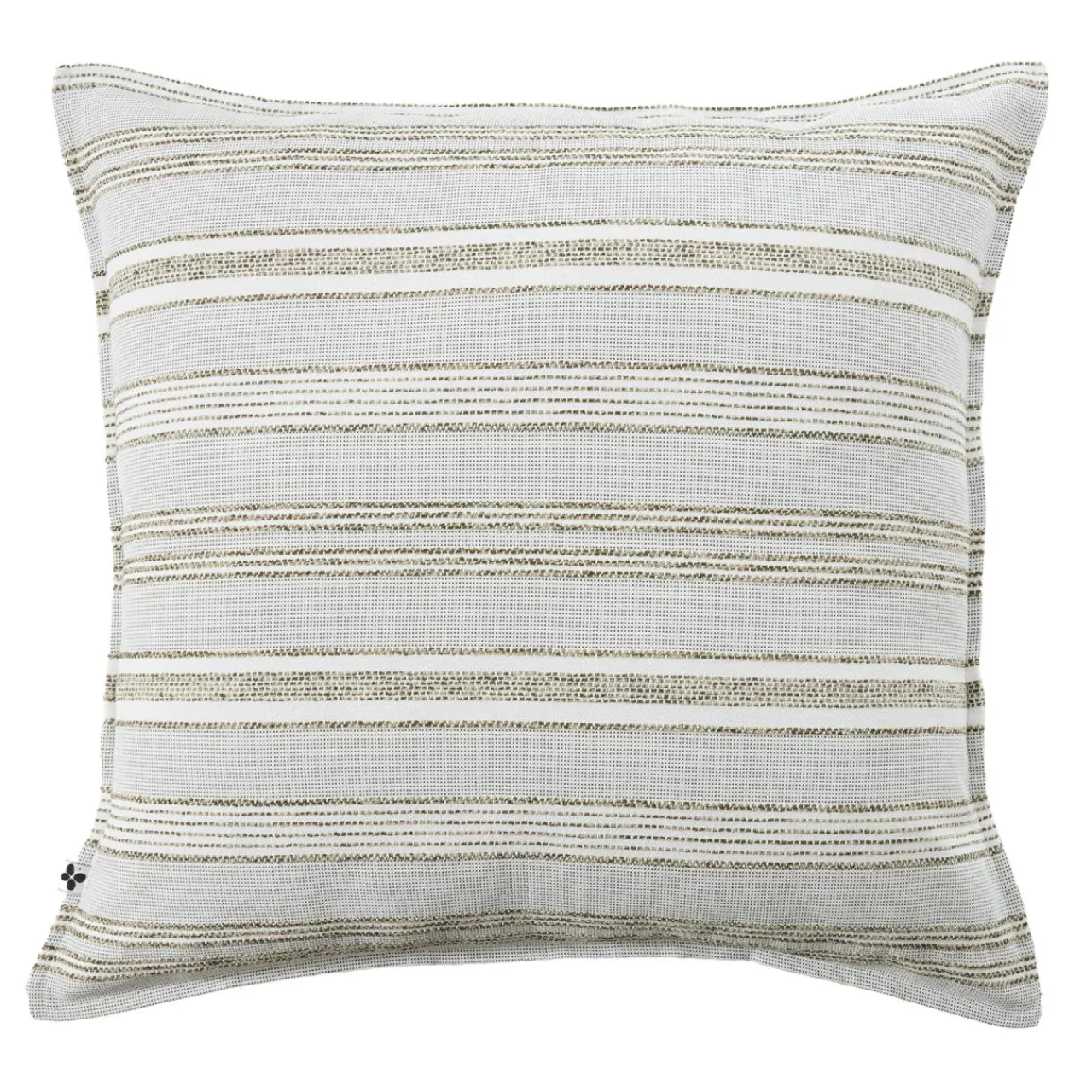 L'effet papillon Housse de coussin extérieur carrée (60 x 60 cm) Doris nénuphar Vert Hot