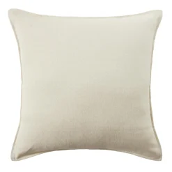 L'effet papillon Housse de coussin extérieur carrée (60 x 60 cm) Naia Ecru Hot