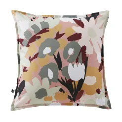 L'effet papillon Housse de coussin extérieur carrée (45 x 45 cm) Léane Multicolore Outlet