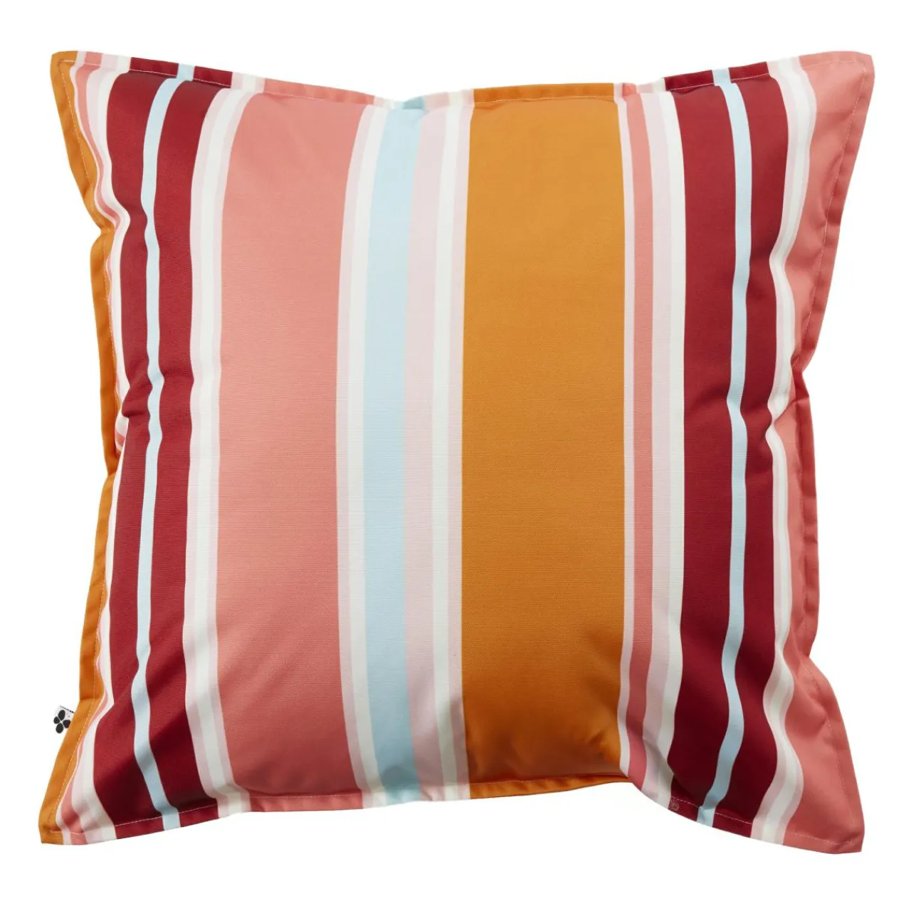 L'effet papillon Housse de coussin extérieur carrée (60 x 60 cm) Bianca Orange Clearance