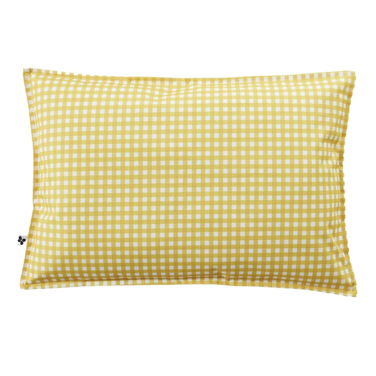 EMINZA Housse de coussin extérieur rectangulaire (40 x 60 cm) Vickie Jaune Vichy jaune Outlet