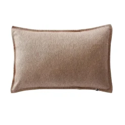 L'effet papillon Housse de coussin extérieur rectangulaire (40 x 60 cm) Naia Corail Orange