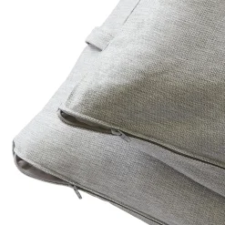 L'effet papillon Housse de coussin pour bain de soleil (190 x 70 cm) Naia galet Gris Hot