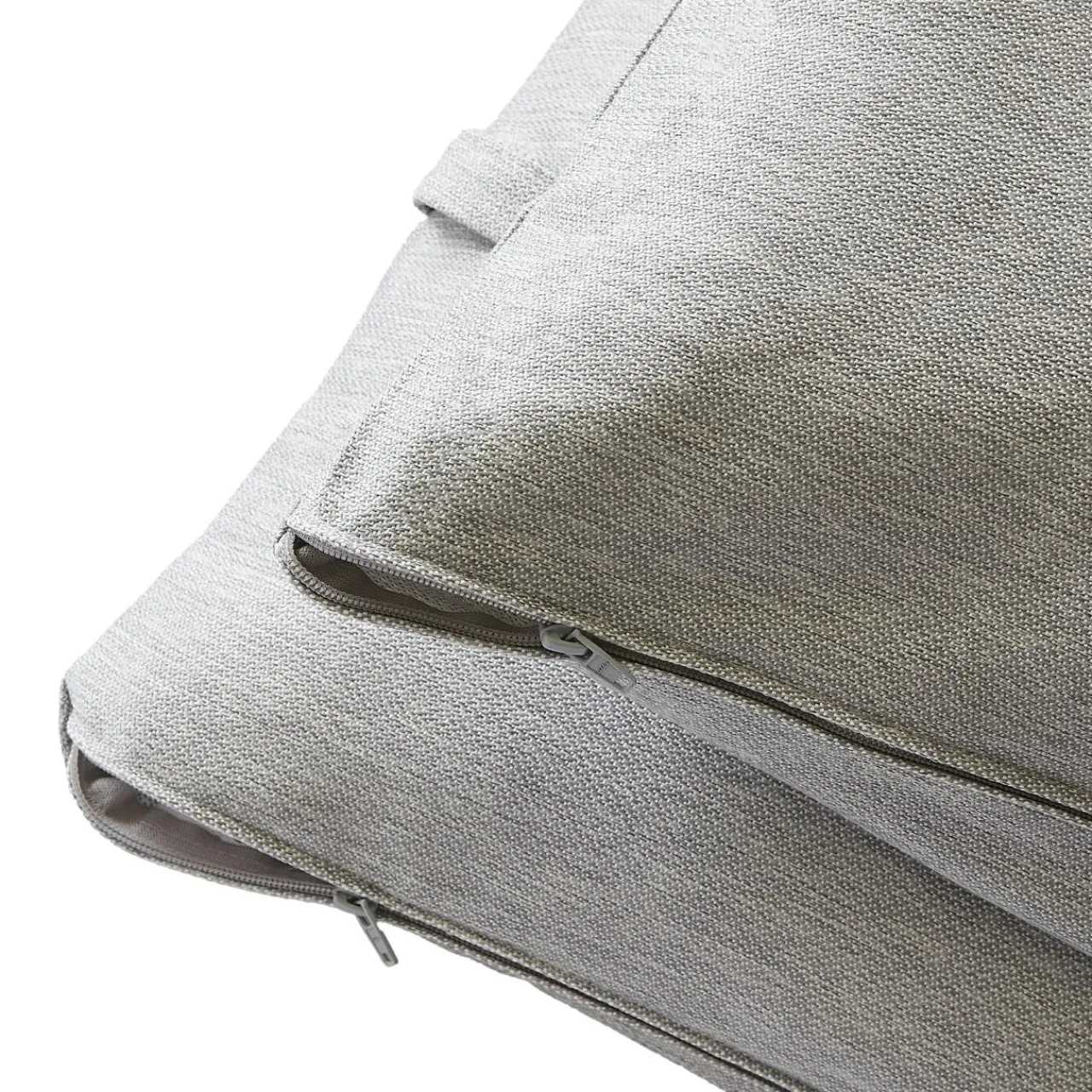 L'effet papillon Housse de coussin pour bain de soleil (190 x 70 cm) Naia galet Gris Hot
