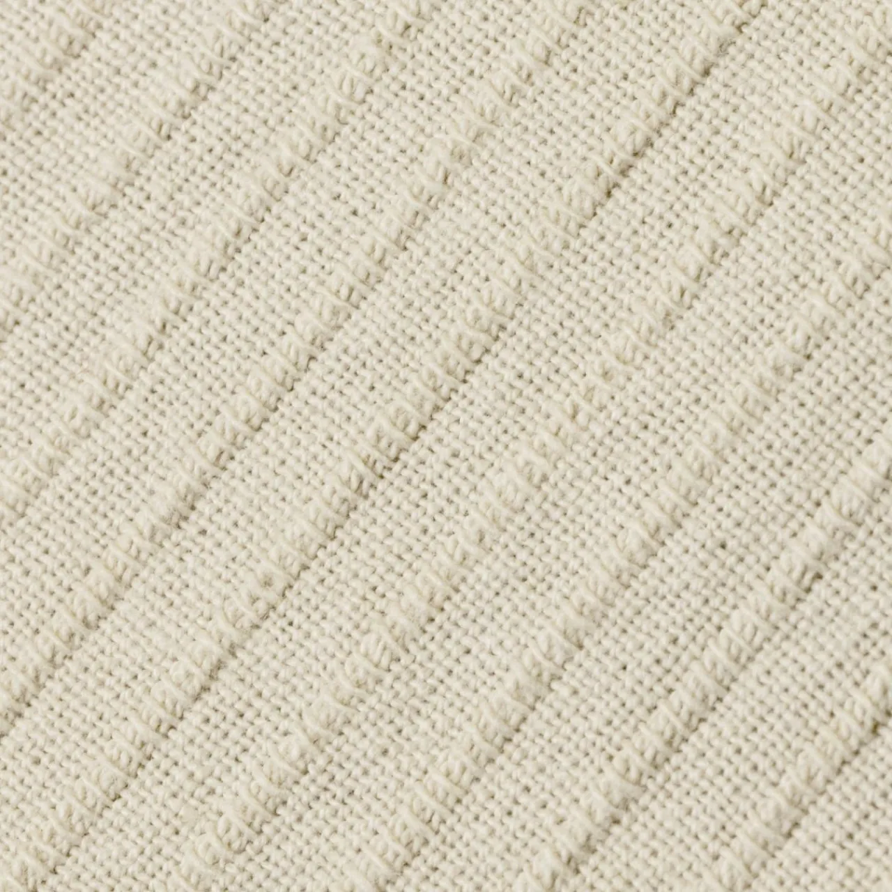 EMINZA Housse de coussin rectangulaire coton tissé (30 x 50 cm) Léa pampa Beige Hot