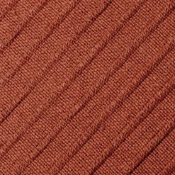 EMINZA Housse de coussin rectangulaire coton tissé (30 x 50 cm) Léa Terracotta Best