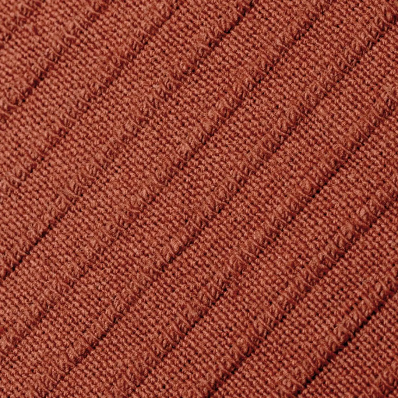 EMINZA Housse de coussin rectangulaire coton tissé (30 x 50 cm) Léa Terracotta Best