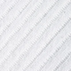 EMINZA Housse de coussin rectangulaire coton tissé (30 x 50 cm) Léa he Blanc Outlet