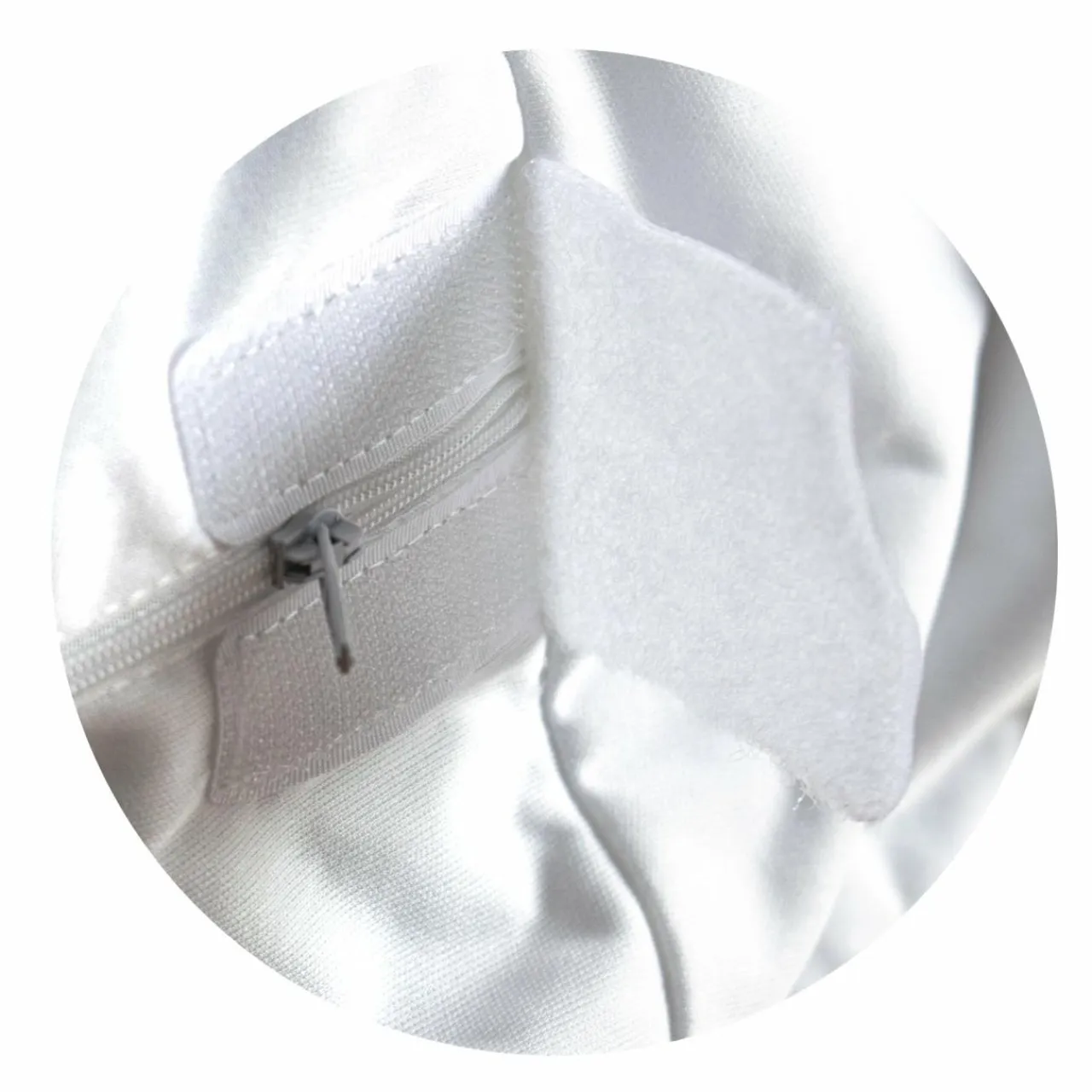 BLEU CALIN Housse de matelas intégrale anti-punaises de lit (140 x 190 cm) Ombeline he Blanc