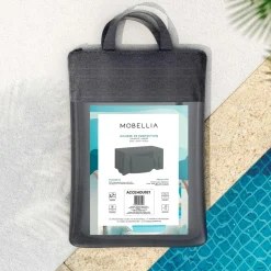 MOBELLIA Housse de protection Imperméable XL pour Salon de jardin (400 x 300 cm) Gris Sale