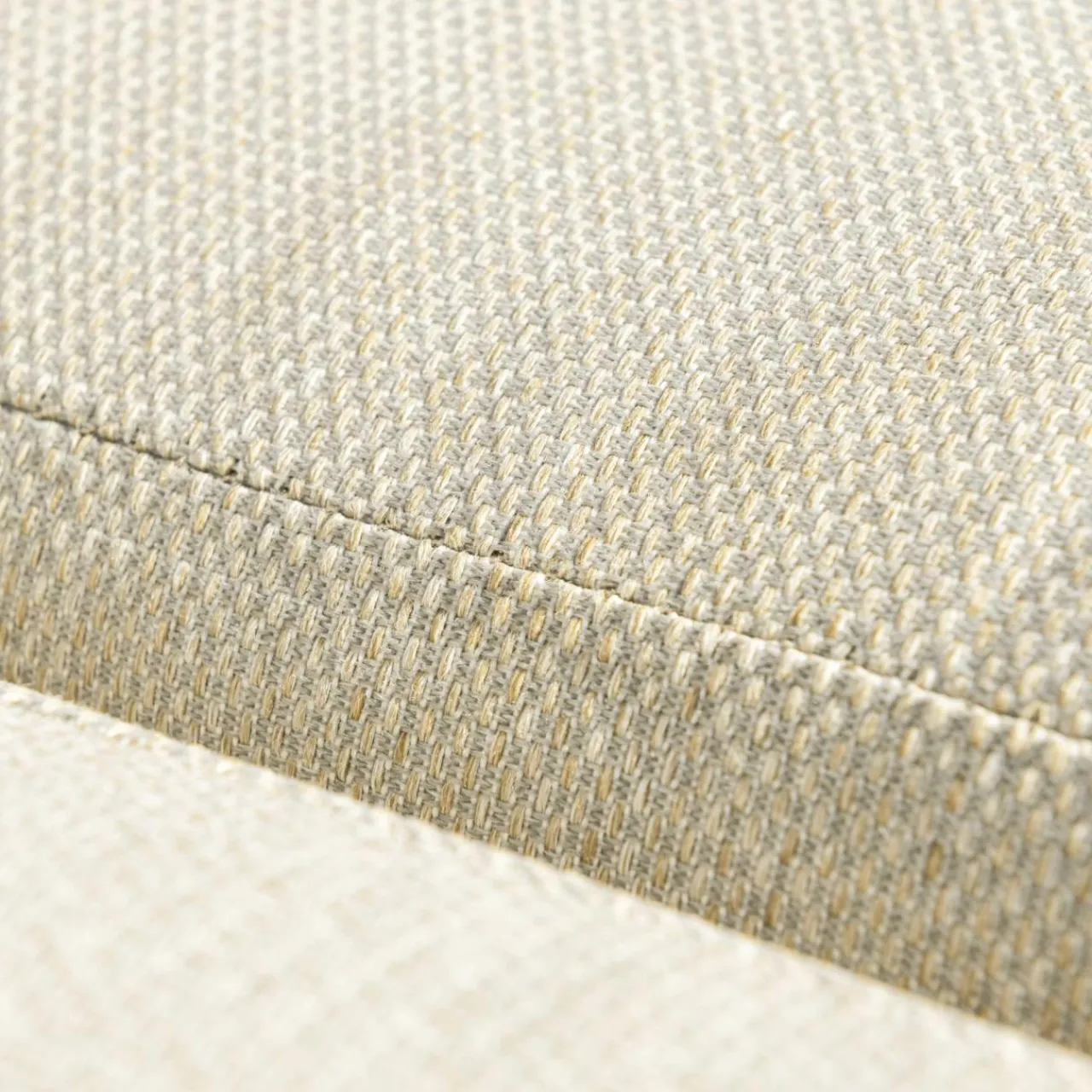 MOBELLIA Housses de coussin de remplacement pour Canapé 2 places Amalfi Beige