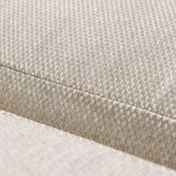 MOBELLIA Housses de coussin de remplacement pour Canapé 3 places Monte Carlo Taupe
