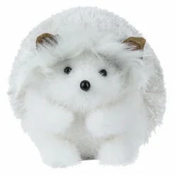 Feeric Lights & Christmas Hérisson de Noël (H13 cm) Floofy Blanc Clearance
