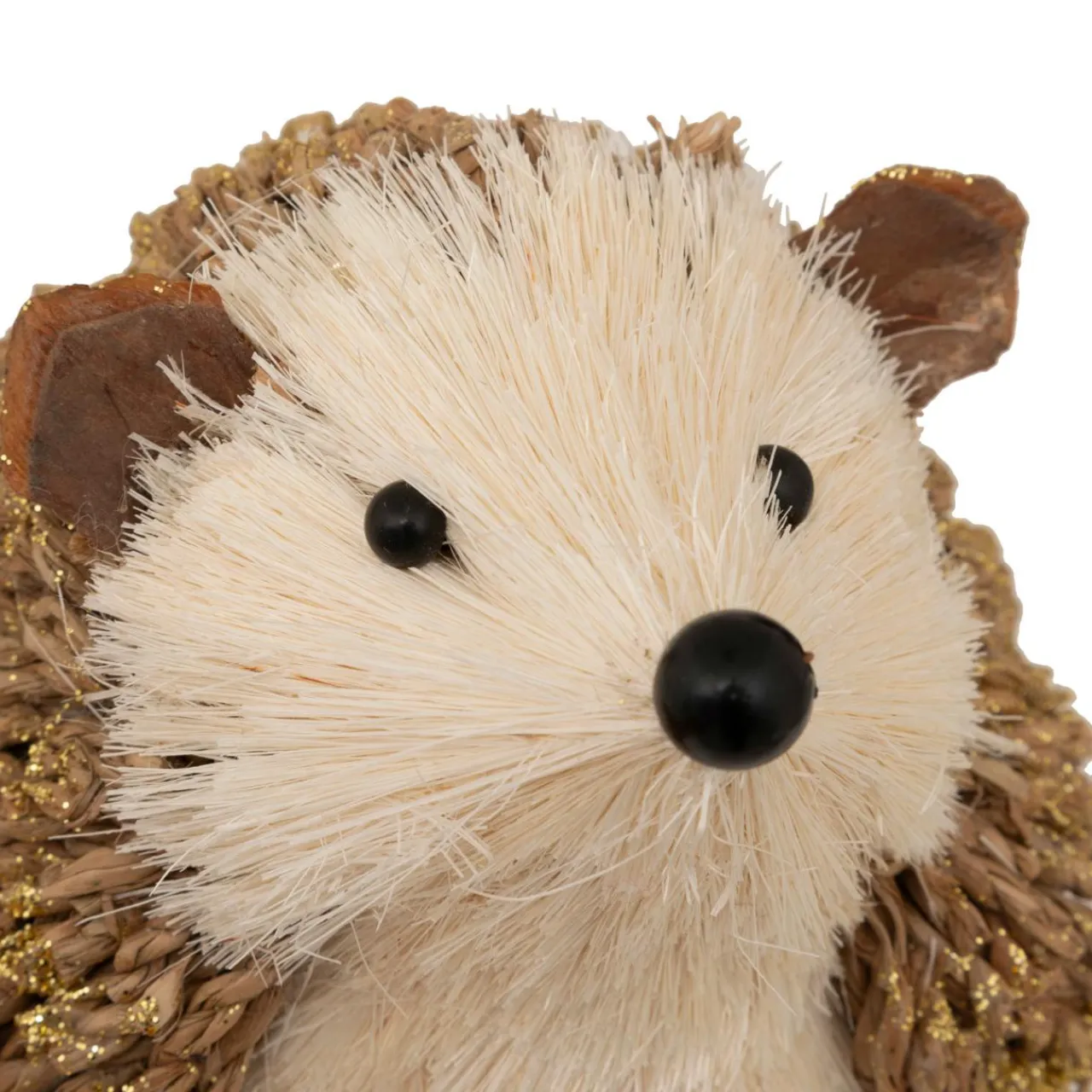 JJA Hérisson de Noël (H15 cm) Loïc le porc épic Brun pailleté Marron Outlet