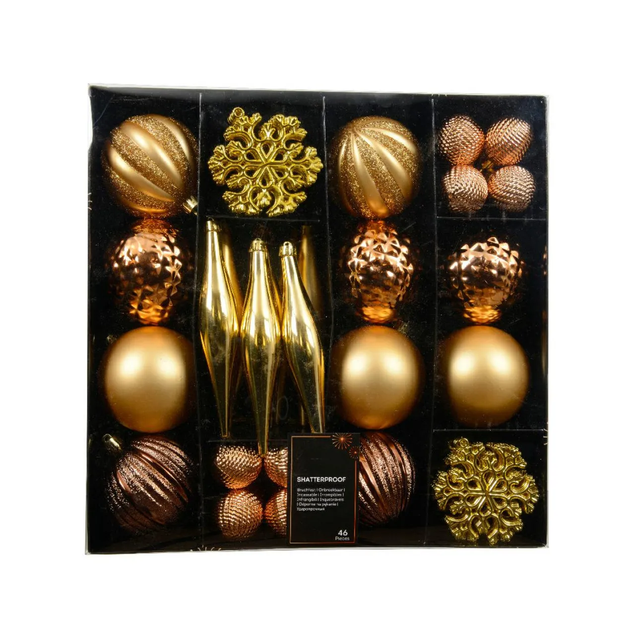 KAEMINGK Kit de décation de sapin de Noël Christmas Or Outlet