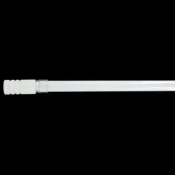 LUANCE Kit de tringle extensible (170 à 300 cm) Cylindre strié Blanc Online