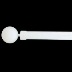 LUANCE Kit de tringle extensible (L120 - L210 cm / D28 mm) Gaïa Blanc Best