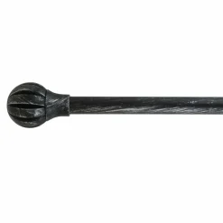 LUANCE Kit de tringle extensible (L210 - L380 cm / D19 mm) Touch of zen Noir Best