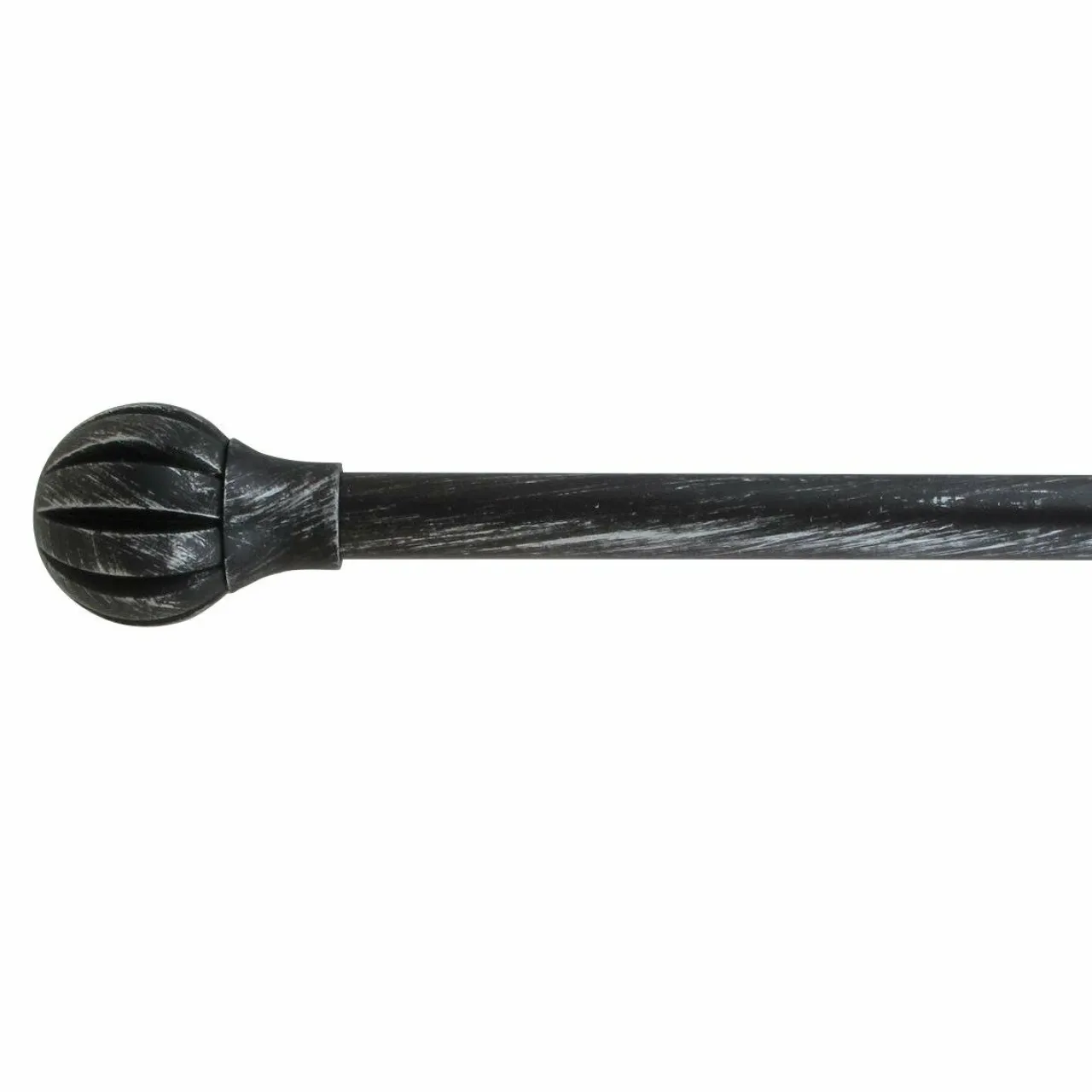 LUANCE Kit de tringle extensible (L210 - L380 cm / D19 mm) Touch of zen Noir Best
