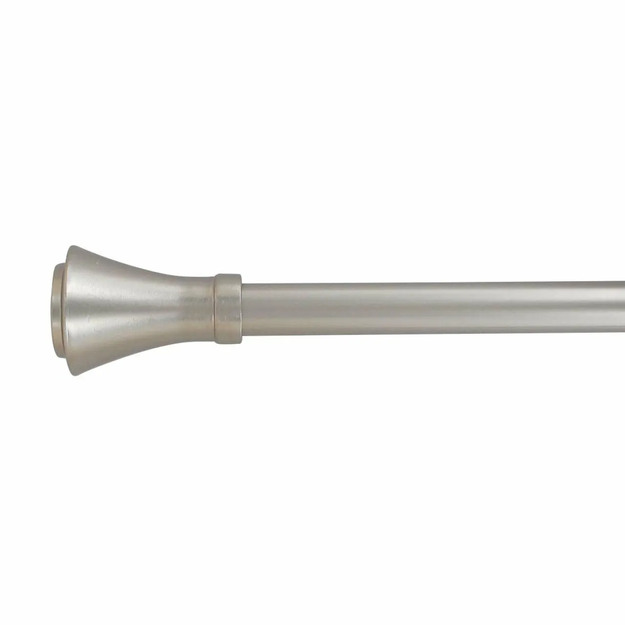 LUANCE Kit de tringle extensible (L120 - L210 cm / D19 mm) Brasserie Argent Outlet