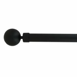 LUANCE Kit de tringle extensible (L210 - L380 cm / D28 mm) Gaïa Noir Sale