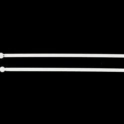 LUANCE Kit de 2 tringles rondes extensibles (40 à 60 cm) Blanc Clearance