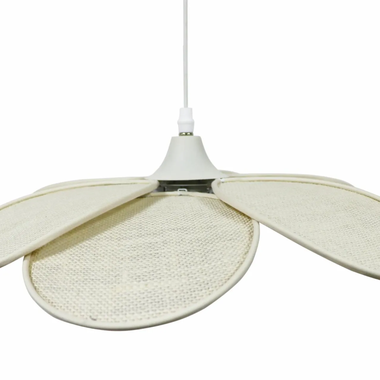 EMINZA Lampadaire design pétale (H156 cm) Teruel Beige Hot