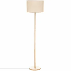 ATMOSPHERA Lampadaire en bois (H150 cm) Della Beige Outlet