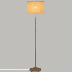 ATMOSPHERA Lampadaire en bois (H150 cm) Della Beige Outlet