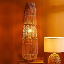 OSTARIA Lampadaire en cordes (H90 cm) Ajay Naturel Sale
