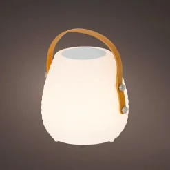 KAEMINGK Lampe de jardin mobile sans fil à piles 6 LED (H17 cm) Mokulua Blanc Sale