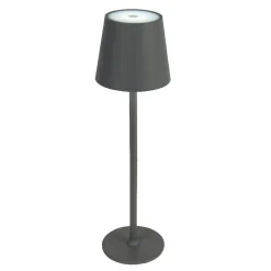 #N/A Lampe de table sans fil rechargeable USB 48 LED (H37 cm) Brooklyn Gris Outlet