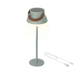 KAEMINGK Lampe de table solaire 100 lumens (H36 cm) Tokyo Vert menthe New