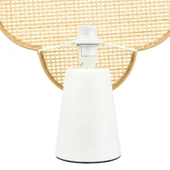 OSTARIA Lampe à poser bambou (H36 cm) Faustine Beige Discount