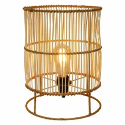 OSTARIA Lampe à poser bambou (H34 cm) Mia Naturel Outlet