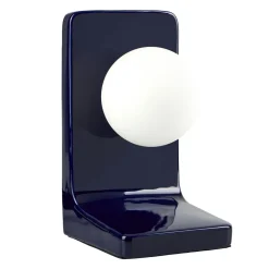 OSTARIA Lampe à poser céramique (H23 cm) Walter e Bleu