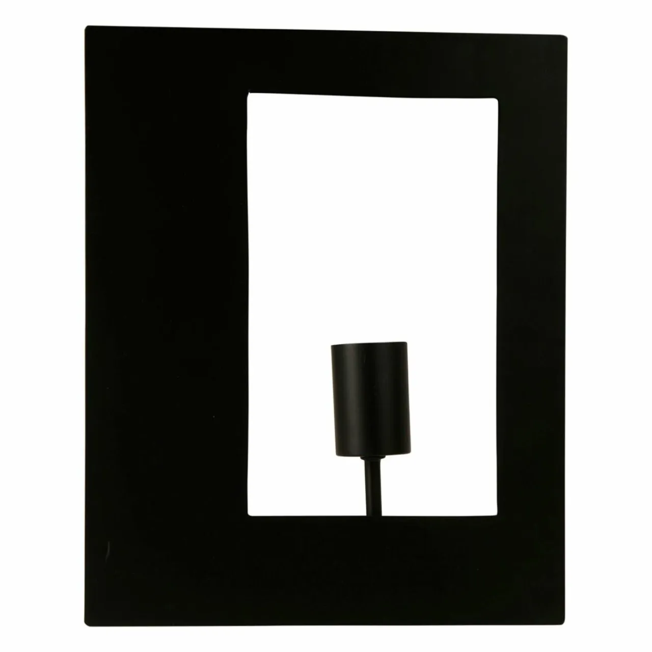 OSTARIA Lampe à poser design métal (H33,5 cm) Cuadro Noir