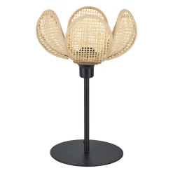 OSTARIA Lampe à poser en Bambou (H24 cm) Margaux e Noir Clearance