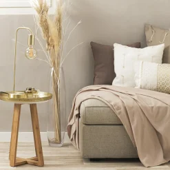 ATMOSPHERA Lampe à poser en métal (H45 cm) Keli Or Best