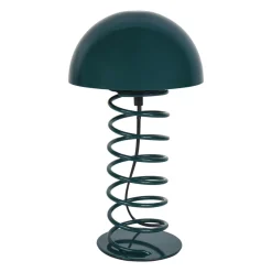 OSTARIA Lampe à poser en métal (H32 cm) Zigzag e Bleu Sale