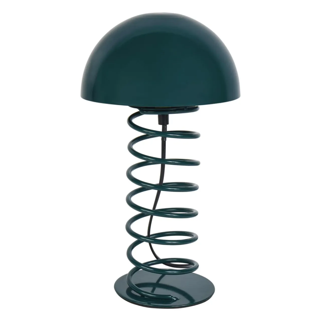 OSTARIA Lampe à poser en métal (H32 cm) Zigzag e Bleu Sale