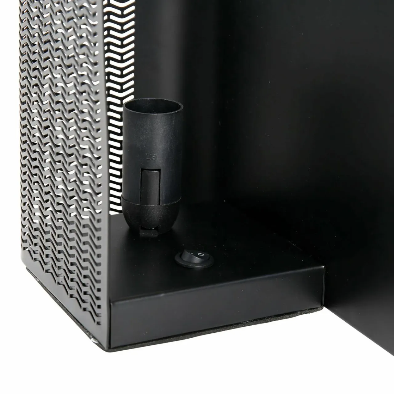 OSTARIA Lampe à poser en métal (L25 x H16 cm) Aladin Noir Discount