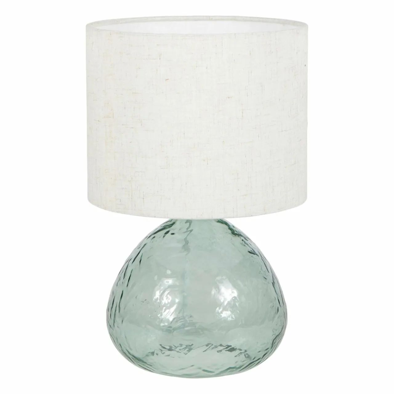 OSTARIA Lampe à poser en verre (H27 cm) Solaz e Vert Discount