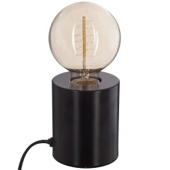 ATMOSPHERA Lampe à poser méral (H10,5 cm) Tube Noir Best
